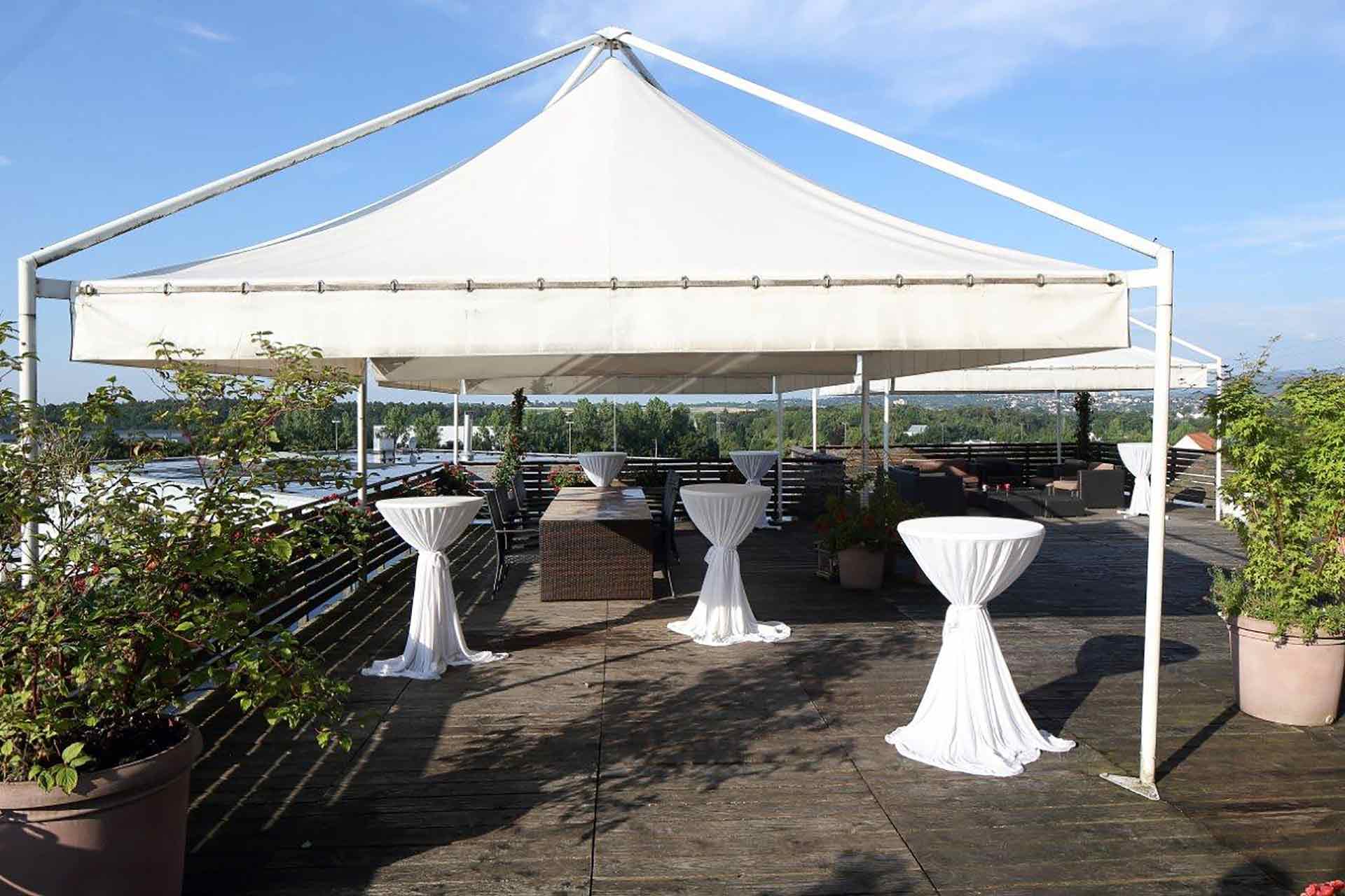 Eventlocation Reutlingen Dachterrasse